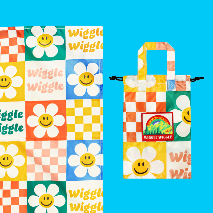 ピクニックマット - Smile We Love Checkerboard