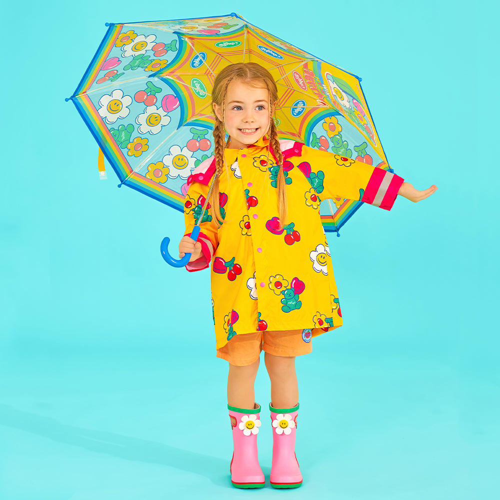 キッズレインコート - Jelly Happy Mix (S)