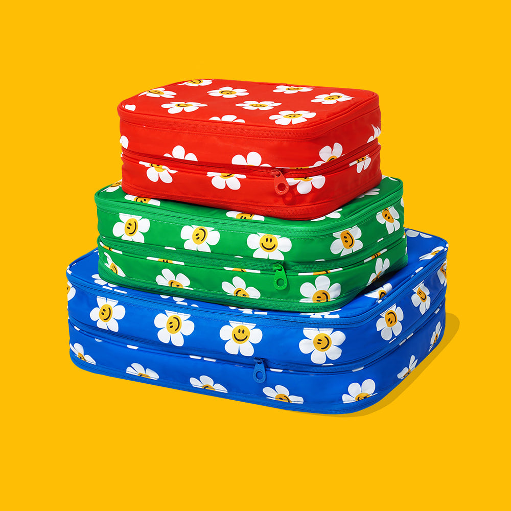 圧縮トラベルポーチ-Smile We Love