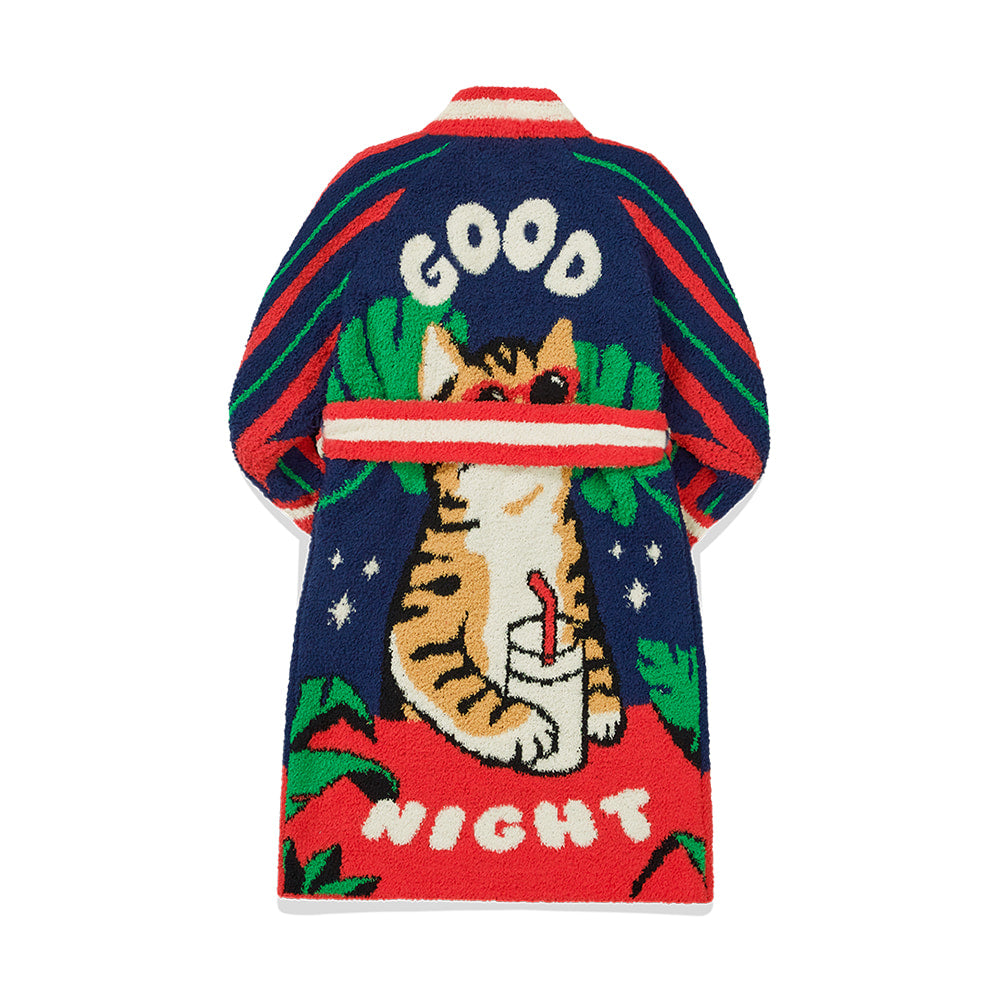 キッズラウンジローブ - Drunken Cat