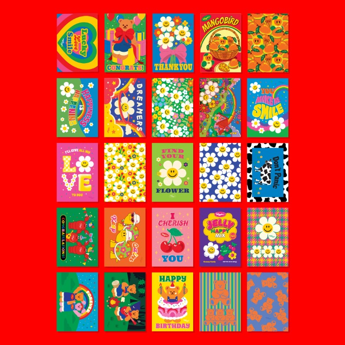 ポストカード24種