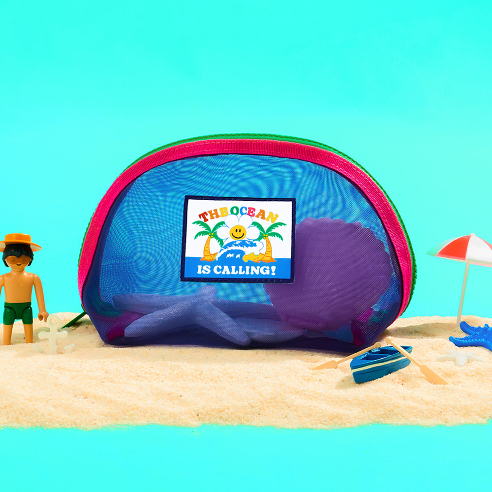 ハーフメッシュポーチ