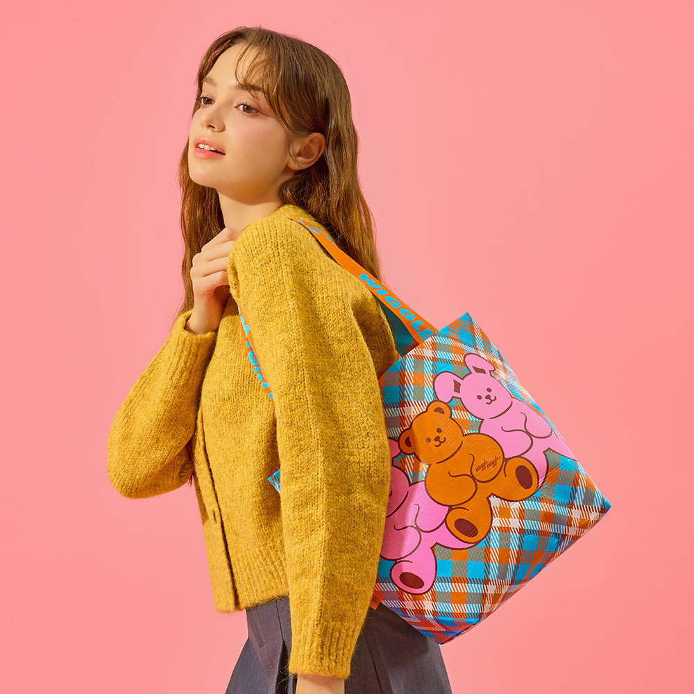 リユーザブルショッパー - Bear&Bunny(S)