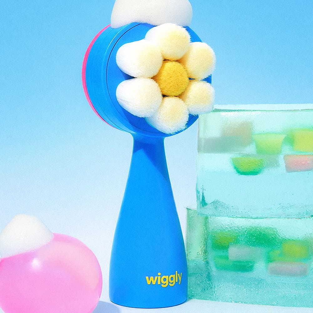 WIGGLY(ウィグリー) デュアルクレンジングブラシ - Blue