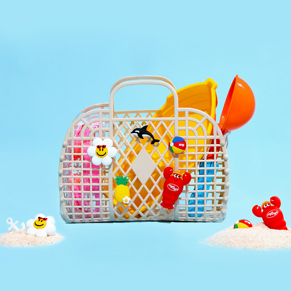 シリコンチャーム5個セット - Summer Time