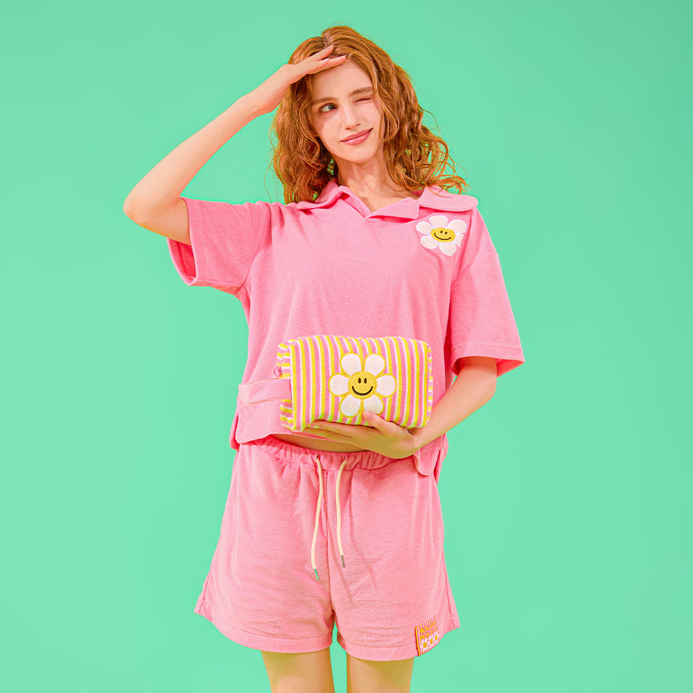 テリーショートパジャマ - Smile We Love
