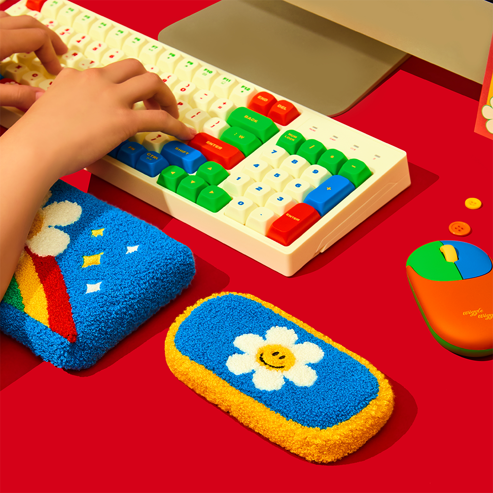 キーボード&マウスリストレストセット - Smile We Love