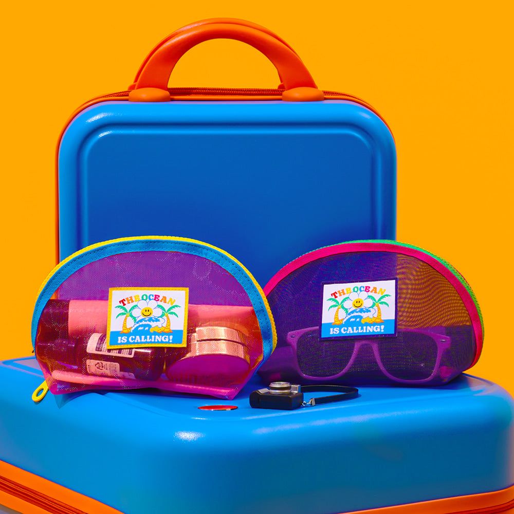 ハーフメッシュポーチ