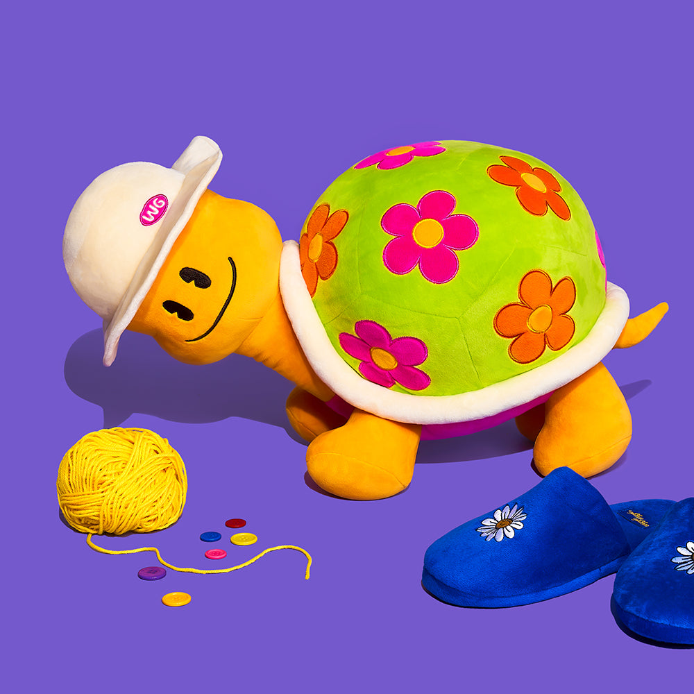 ブランケットインクッション - Calming Turtle