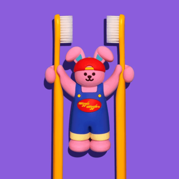 歯ブラシホルダー - Little Play Bunny