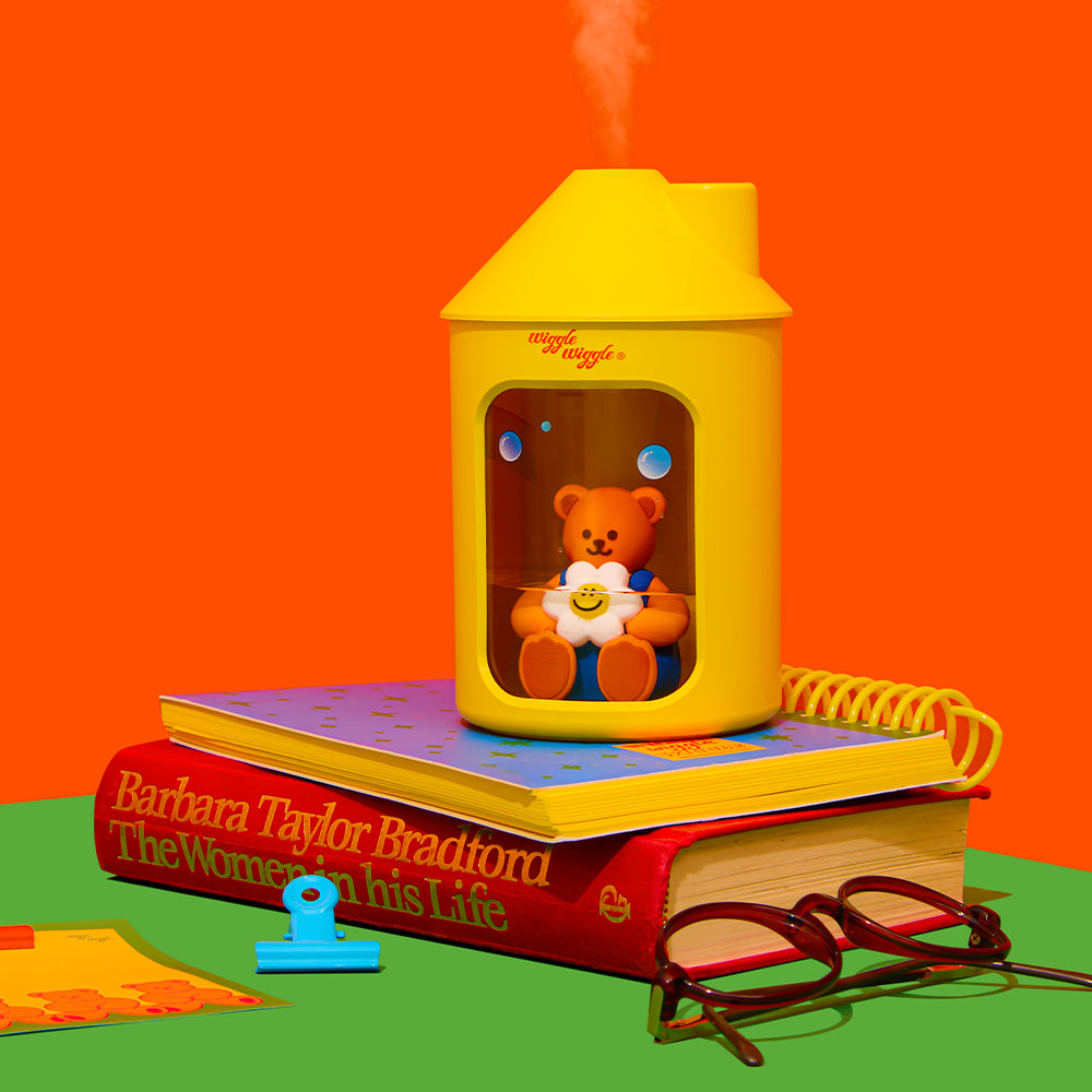マスコット付き加湿器 - Wiggle Bear