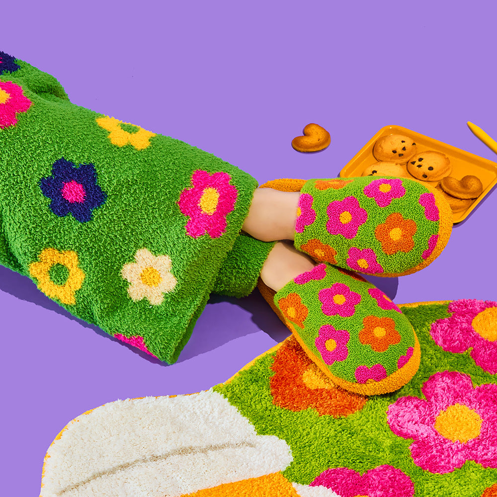 テリーホームスリッパ - Calming Turtle