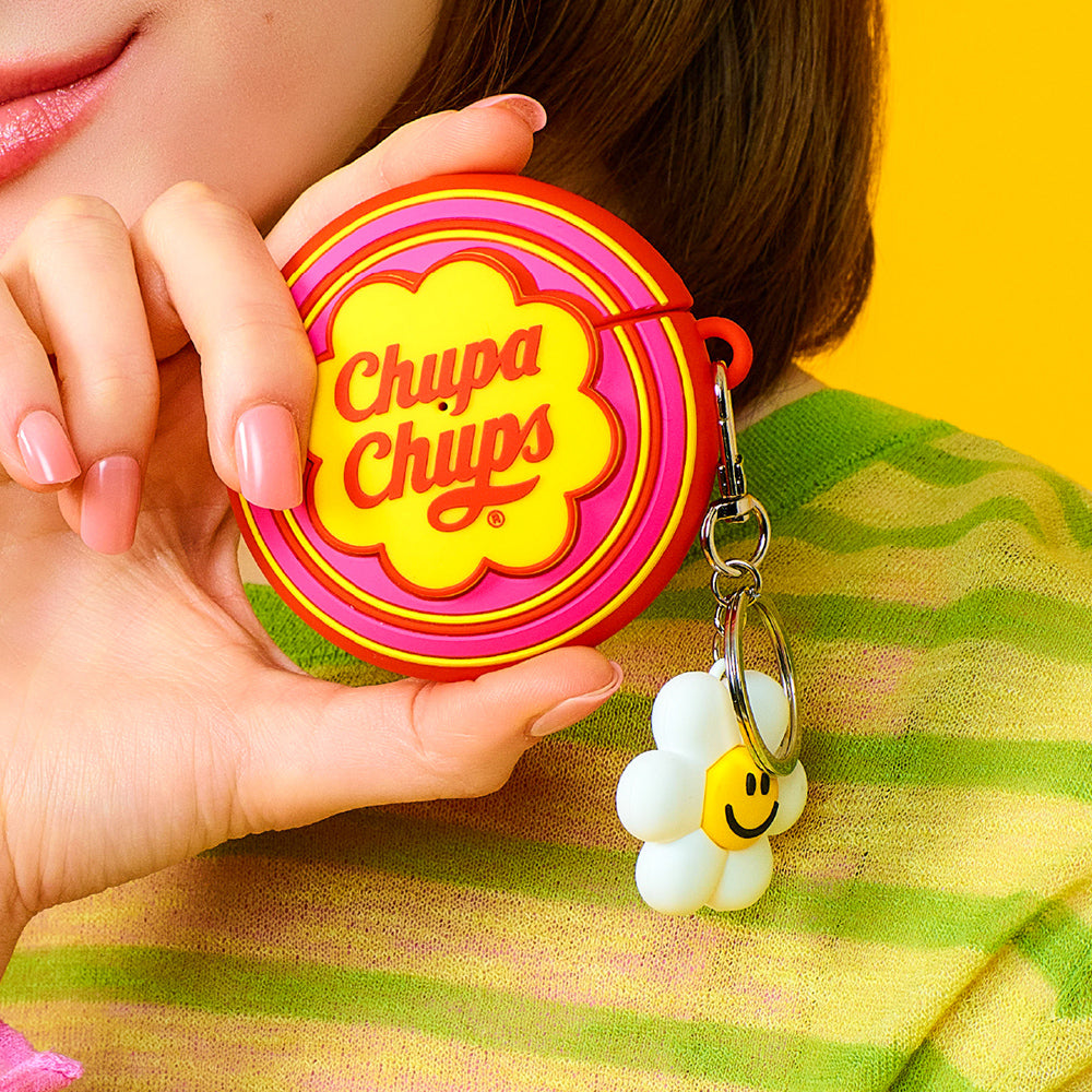 [Chupa Chups X wiggle wiggle]イヤホンケース - Red