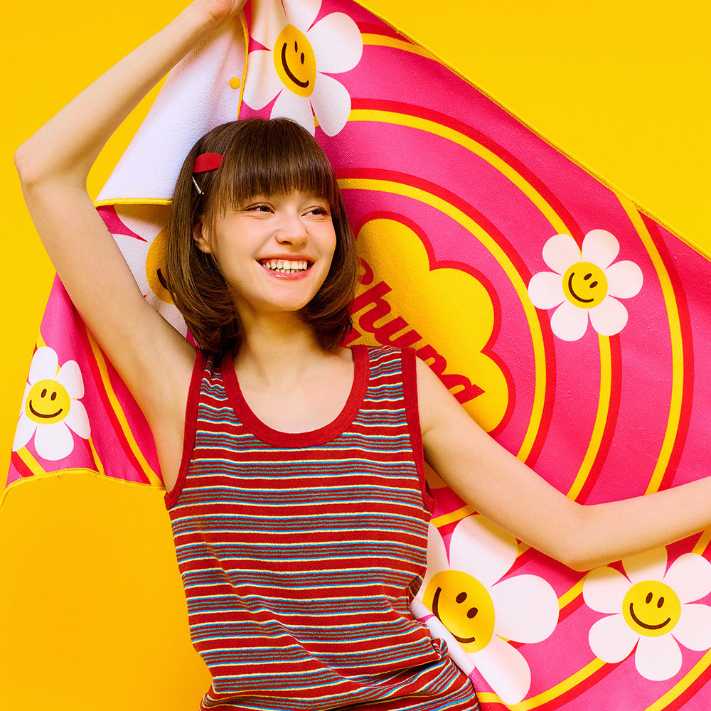Chupa Chups X wiggle wiggle]ビーチタオル