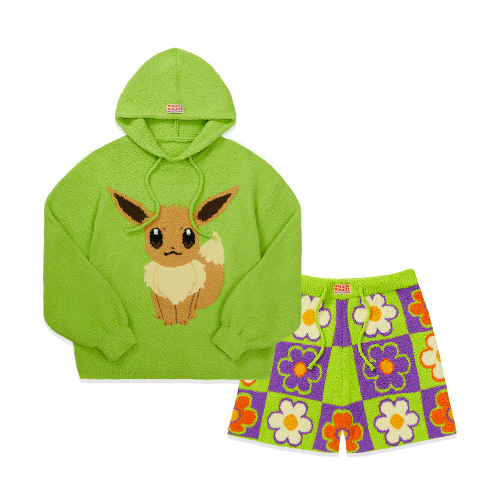 【抽選販売商品】[Pokémon Special Design]フード付きパジャマセット - イーブイ（8月7日 10:00～11:59 システムメンテナンスのため一時非公開)