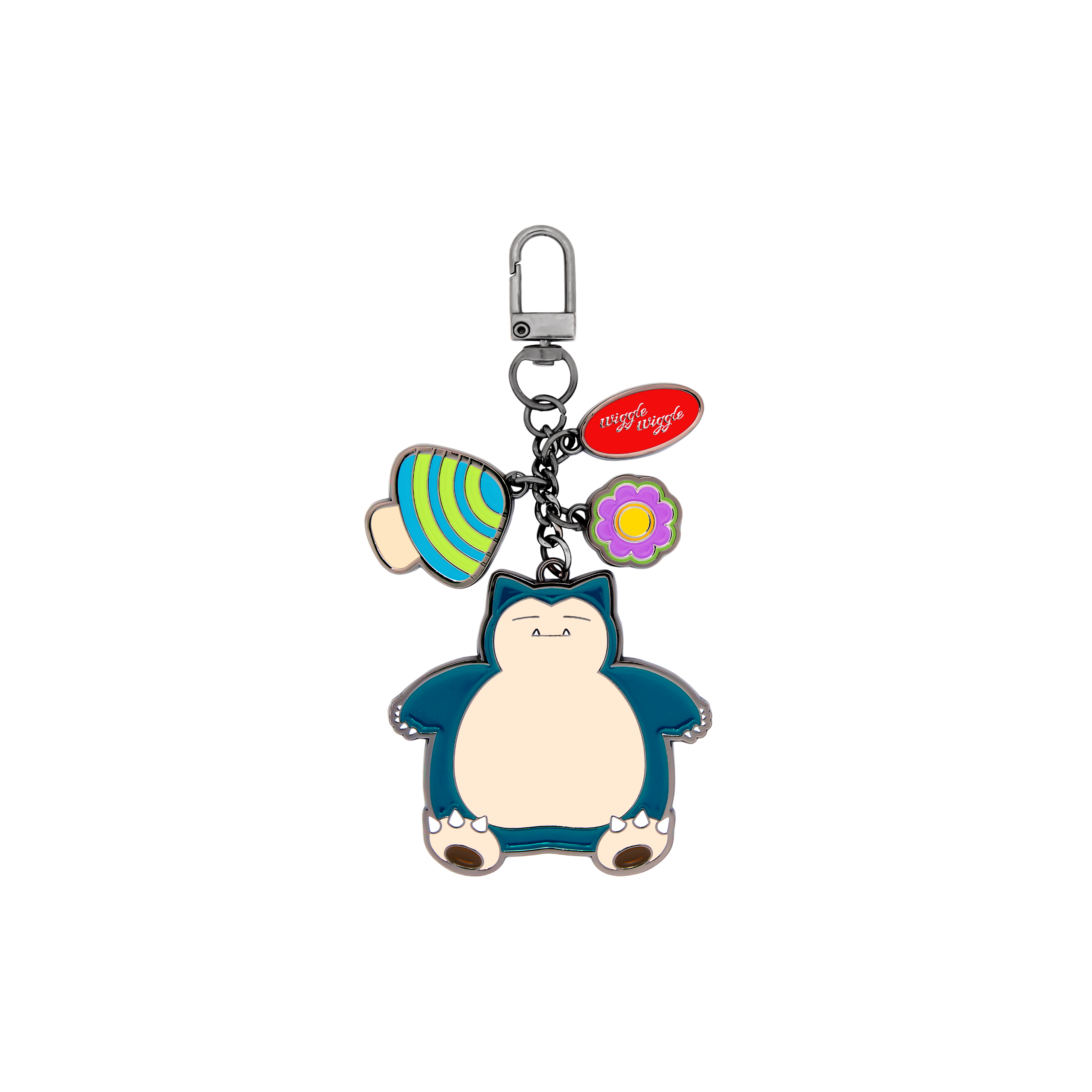 wiggle wiggle メタルチャーム 3点 イーブイ カビゴン メタモン Pokémon Special Design]メタルチャームキーリング