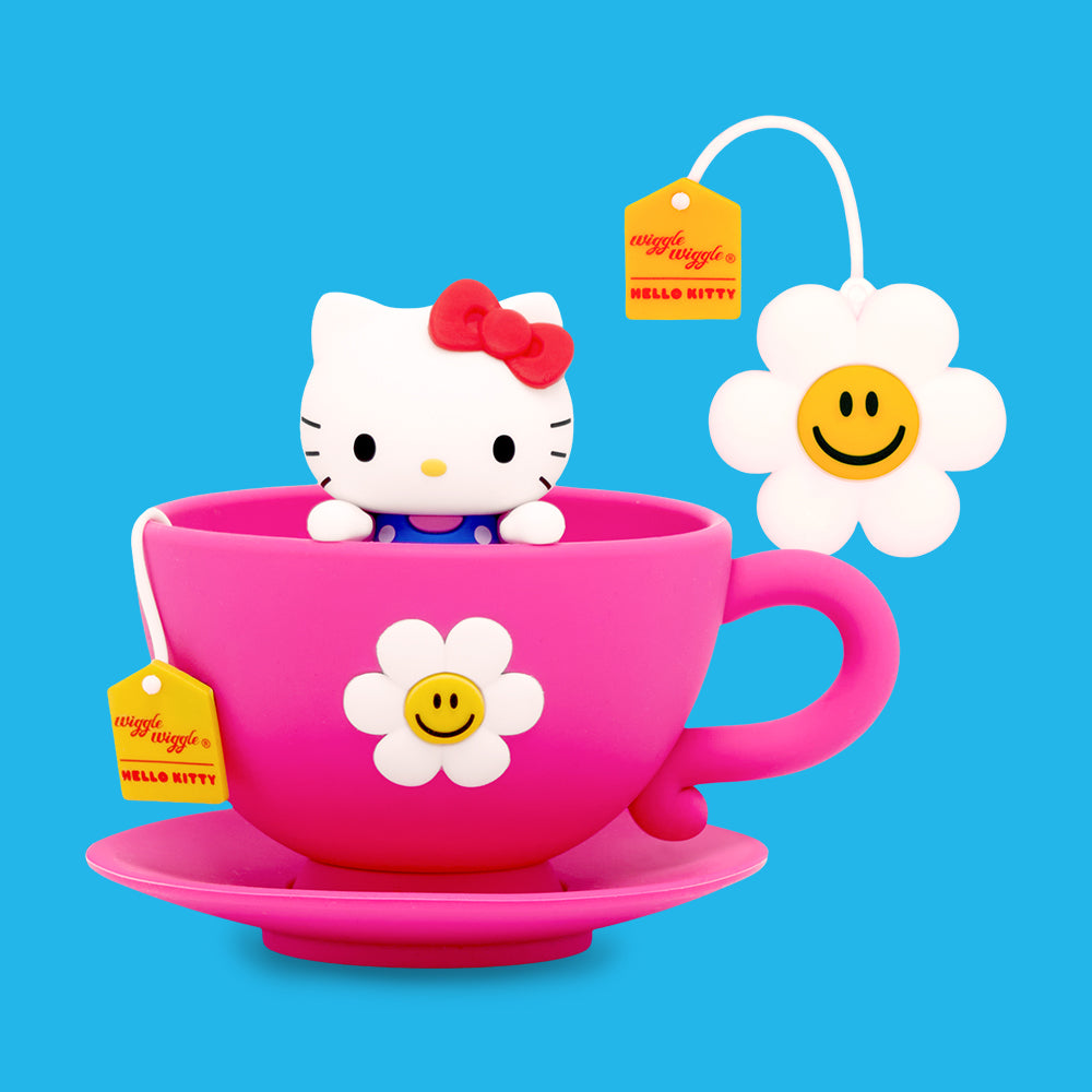 [Hello Kitty ＆ wiggle wiggle]石鹸ケース - Bubble TeaTime