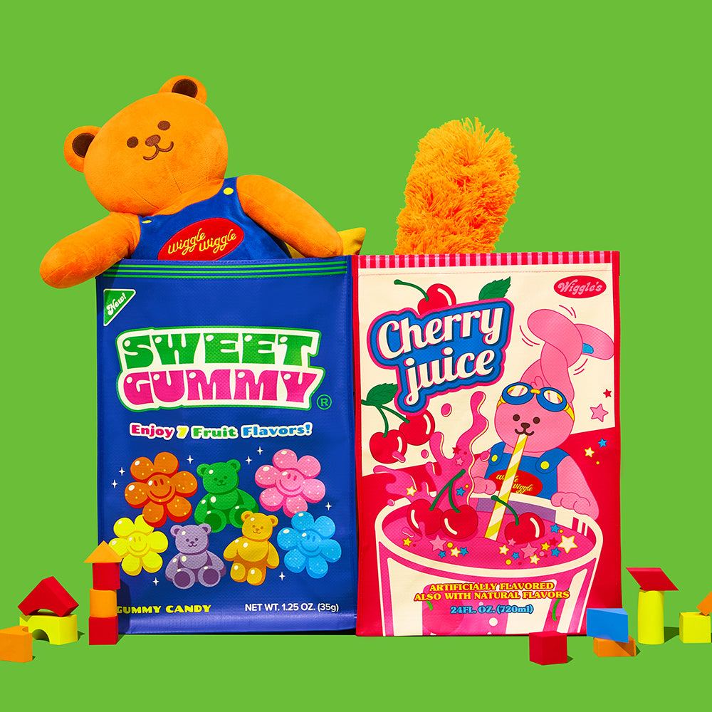 ターポリン分別ゴミ箱 - Gummy&Cherry Juice