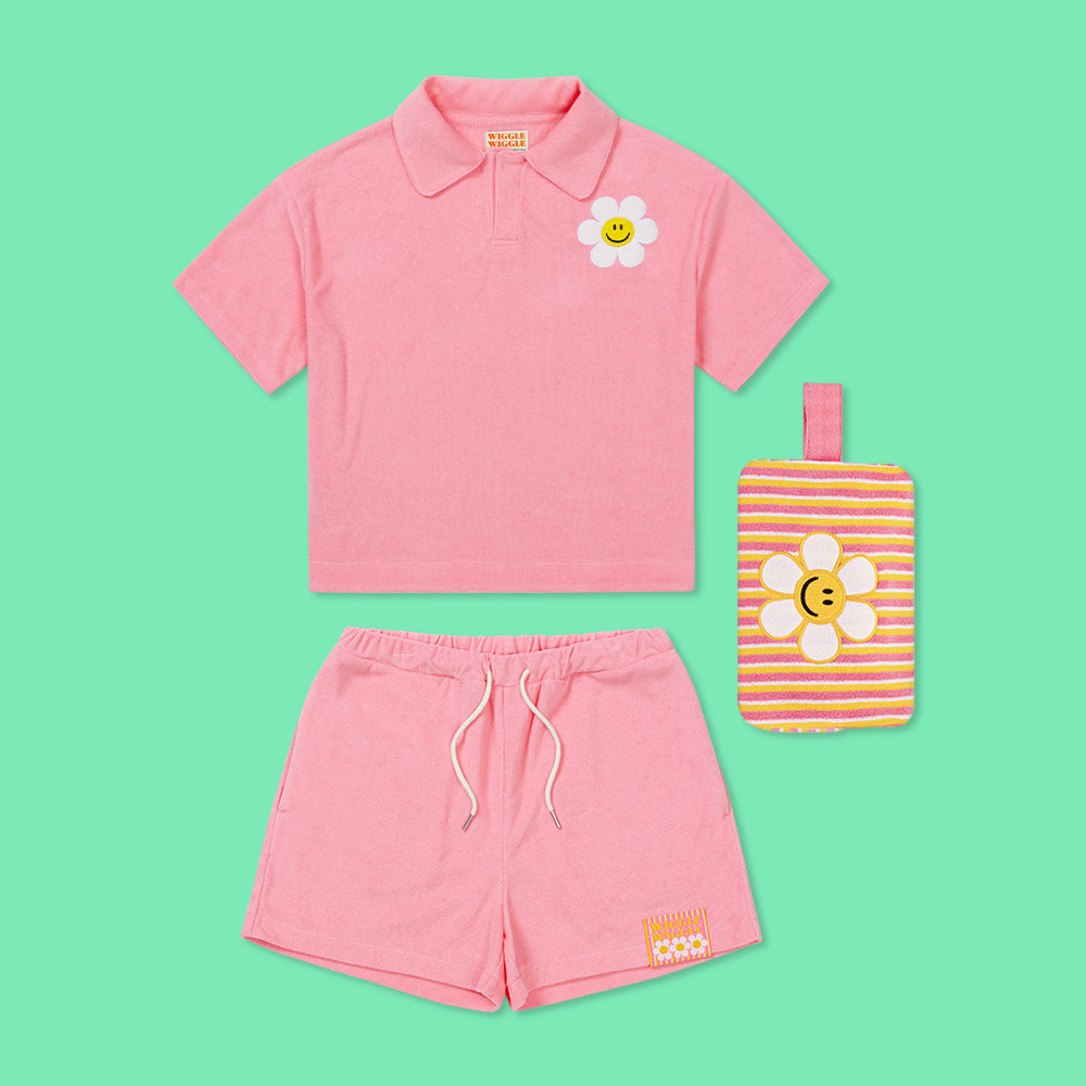 テリーショートパジャマ - Smile We Love