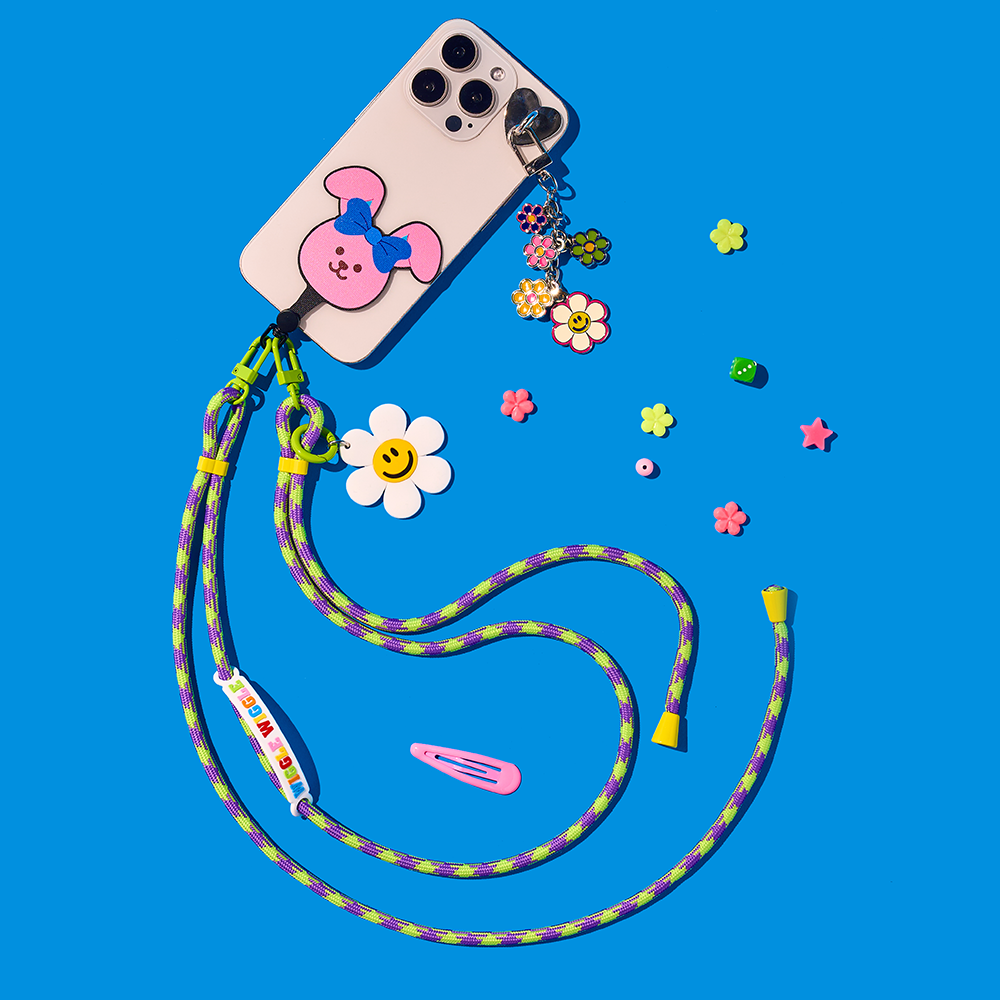 スマホショルダーロープストラップ - Smile We Love スマホショルダーロープストラップ - Smile We Love