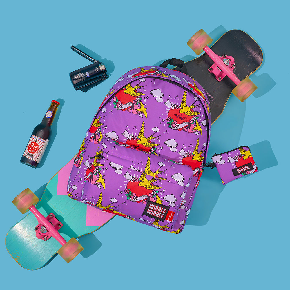 パターンバックパック - Vintage Purple(L)