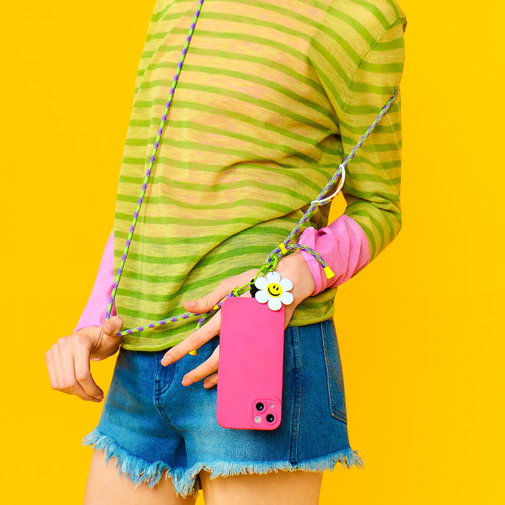 ラブラリーネオン　スマホショルダー FEILER - ラブラリーネオン スマホショルダーの通販 by KS｜フェイラー