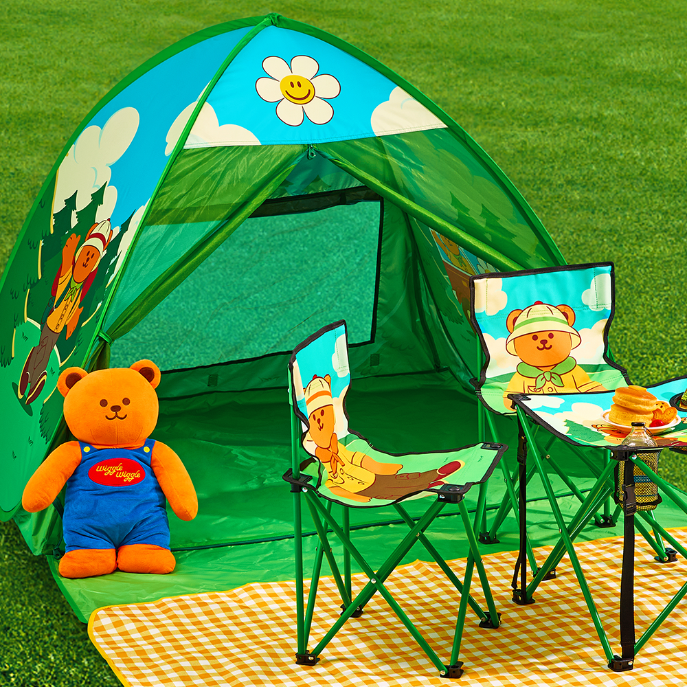 ポップアップテントセット - Camping Bear ポップアップテントセット - Camping Bear