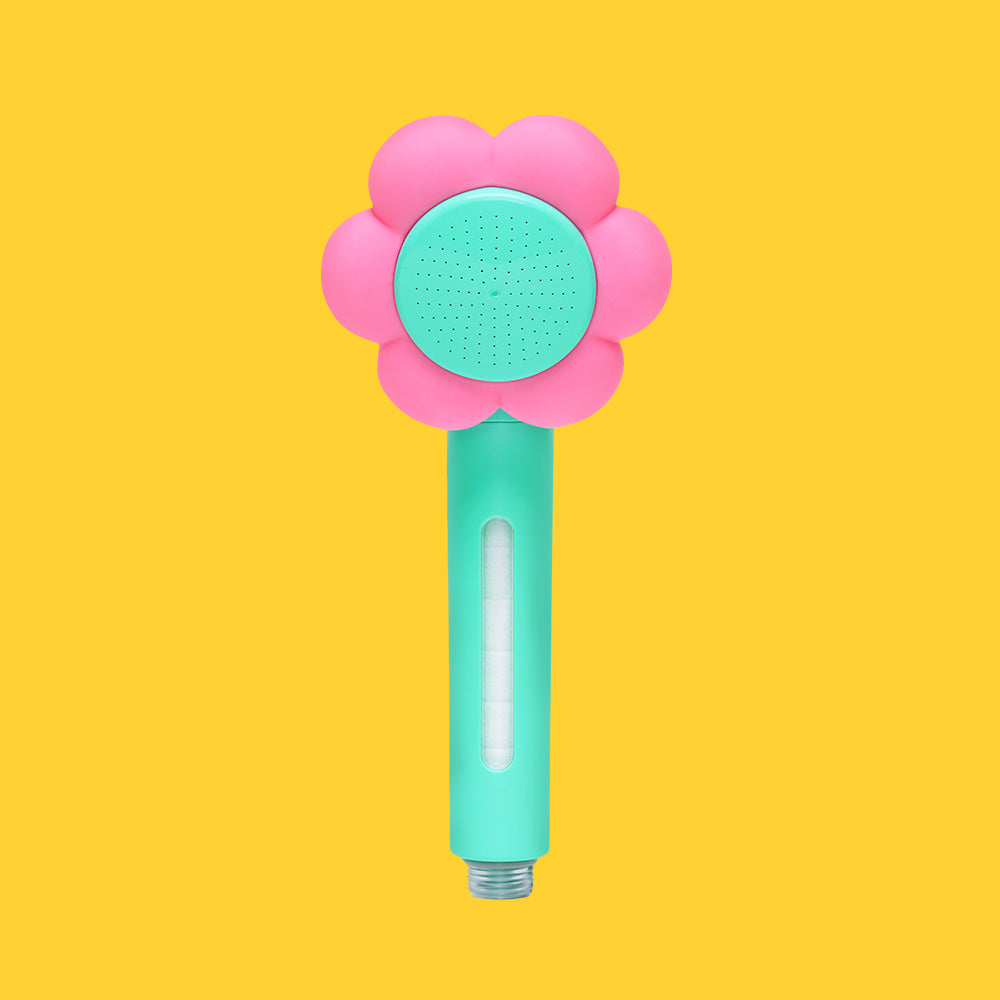 [AQUA X wiggle wiggle]ブルーミングフィルターシャワーヘッド - Pink & Mint