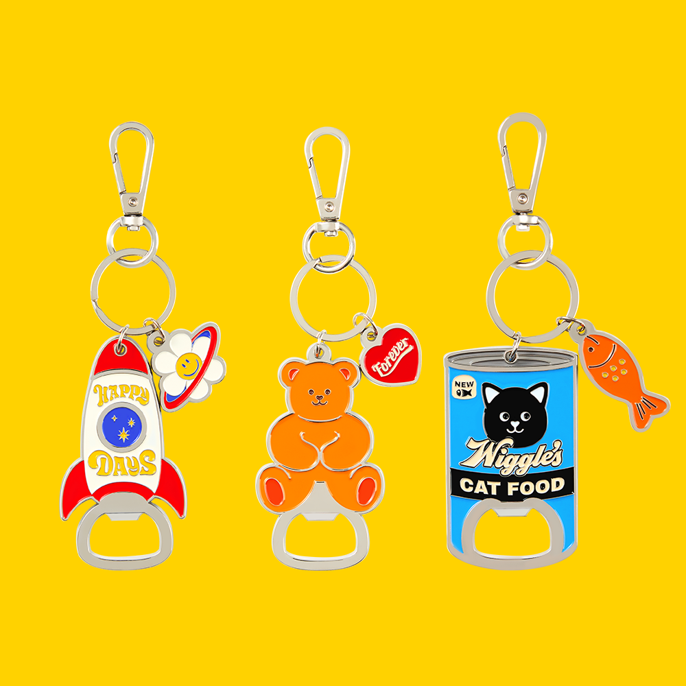 [NEW]ボトルオープナーキーリング