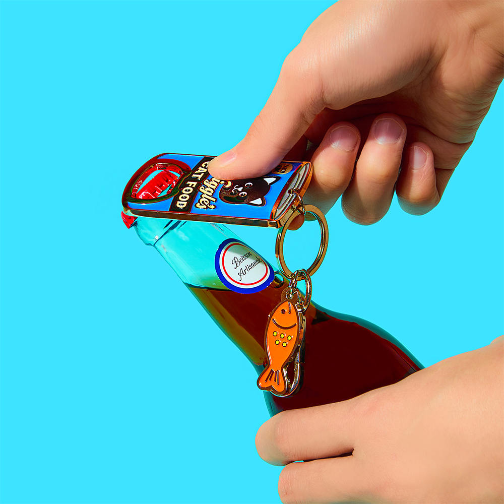 [NEW]ボトルオープナーキーリング