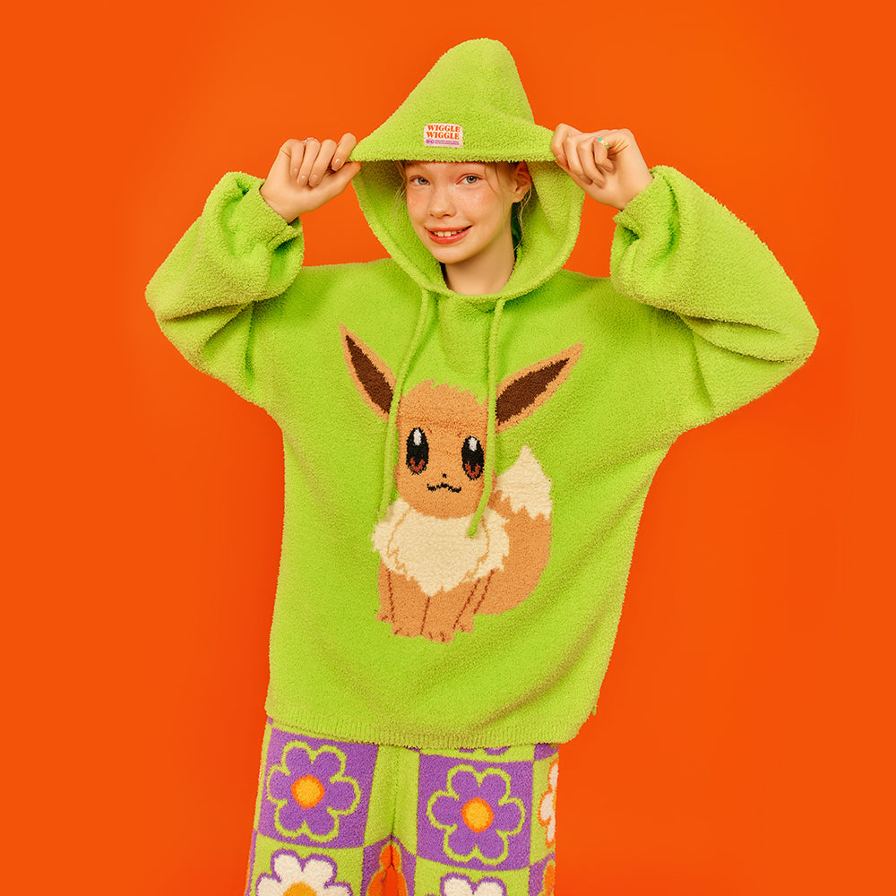 【抽選販売商品】[Pokémon Special Design]フード付きパジャマセット - イーブイ（8月7日 10:00～11:59 システムメンテナンスのため一時非公開)