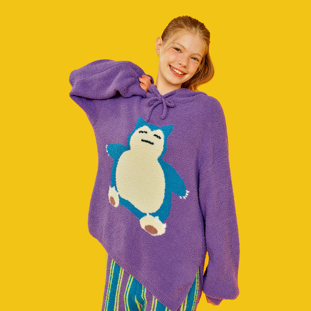 【抽選販売商品】[Pokémon Special Design]フード付きパジャマセット - カビゴン（8月7日 10:00～11:59 システムメンテナンスのため一時非公開)