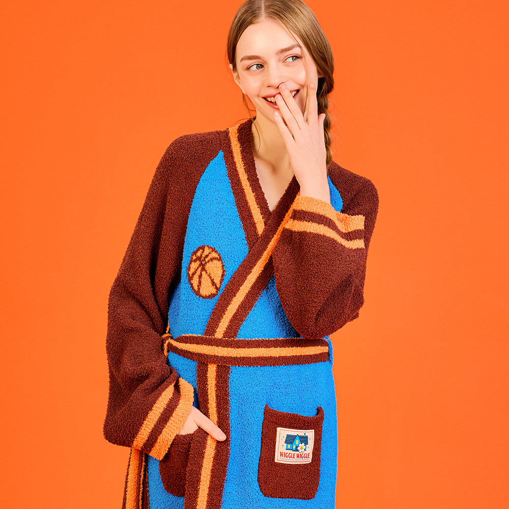 ポケットラウンジローブ- Lucky Puppy