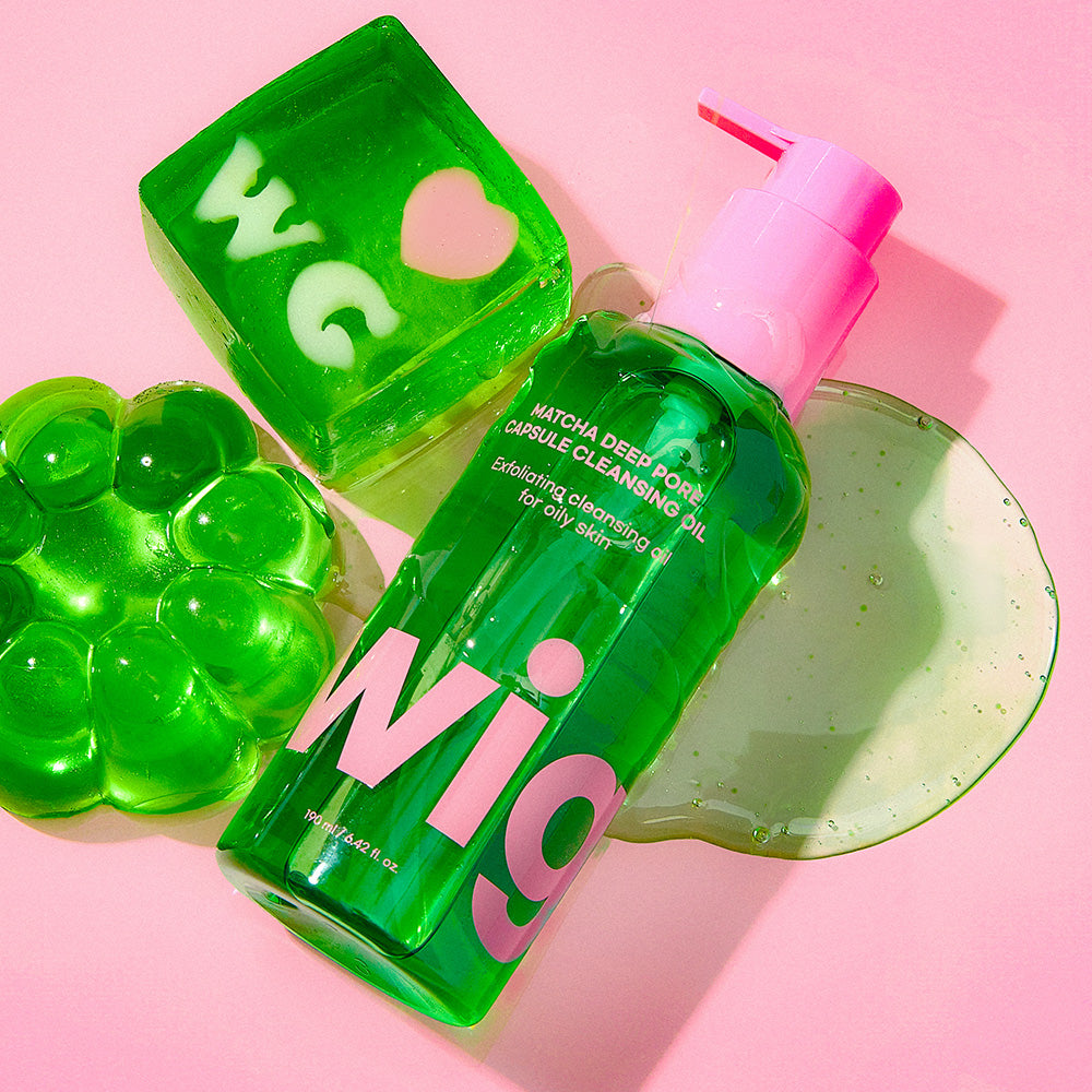 WIGGLY(ウィグリー) 抹茶 ディープポア カプセルクレンジングオイル