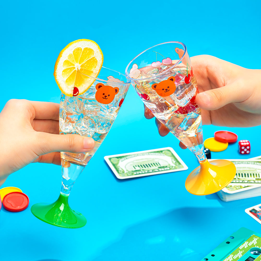 リユーザブルパーティカップセット - Cherry＆Bear